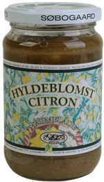 Hyldeblomst m/citron Marmelade Økologisk Dansk